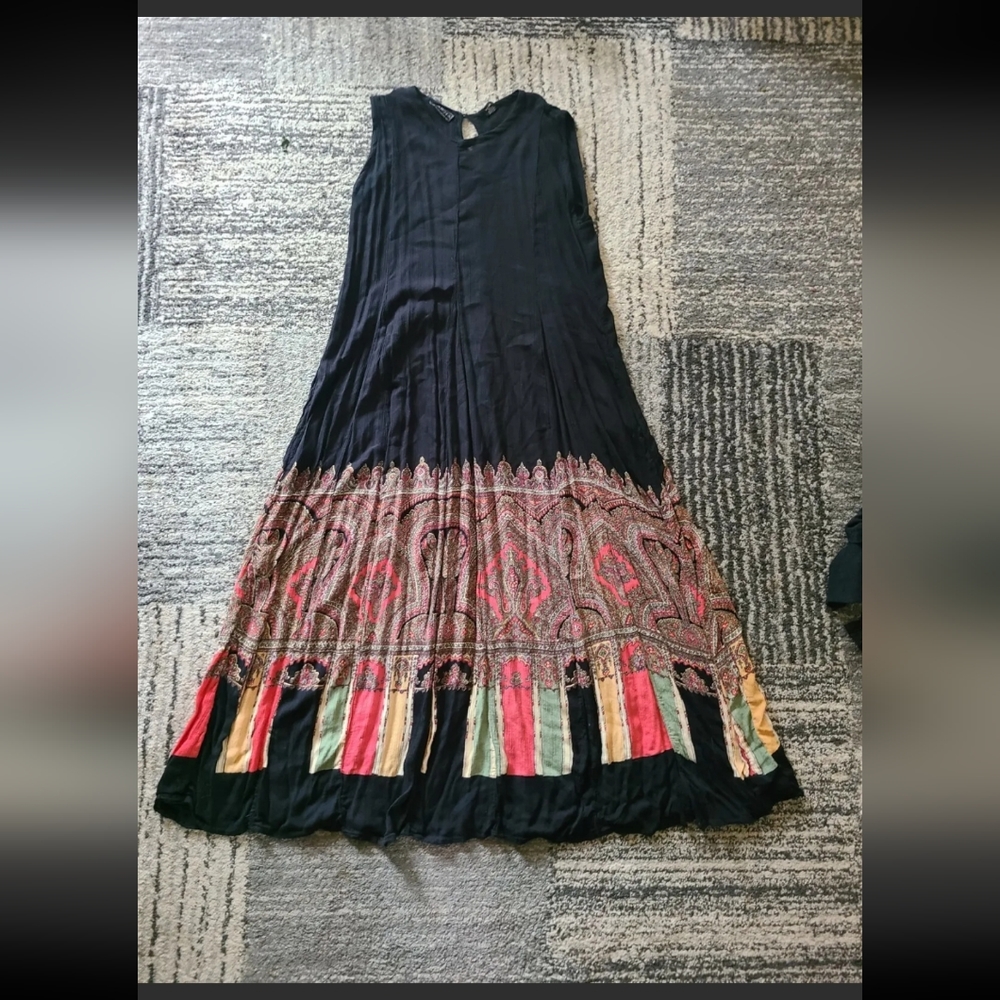Starina vintage boho cottagecore dress xl